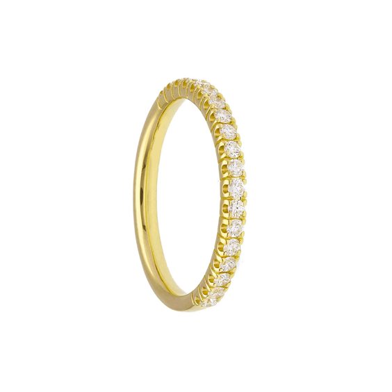 Ringe Babila Milano Dame in Gelbgold Diamante 0.34 Ct BBF41002CG - BBF41002CG